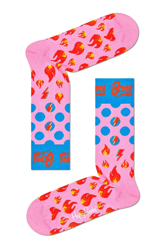 viacfarebná Happy Socks - Ponožky Bowie Gift Set (6-pak)
