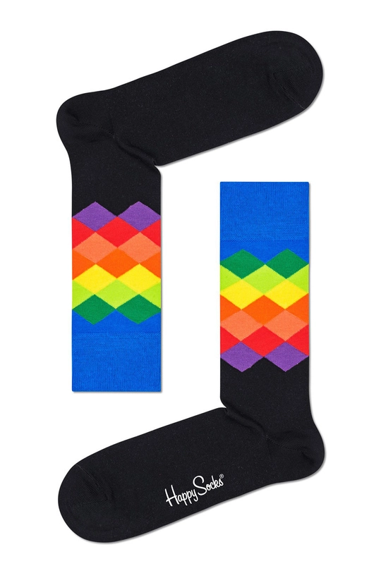 Happy Socks - Ponožky Classic Multi-Color (3-pak) viacfarebná