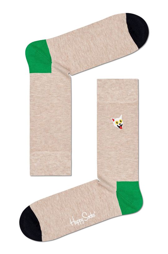 Happy Socks - Sosete Animal Socks Gift Set (5-pack)  86% Bumbac, 2% Elastan, 12% Poliamida