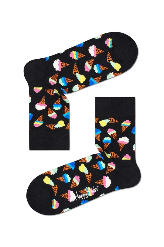 čierna Ponožky Happy Socks Pánsky