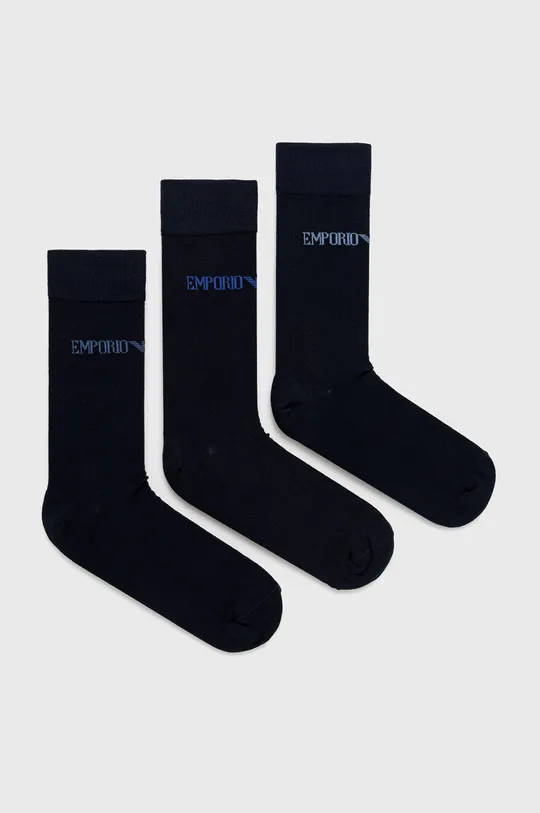 modrá Ponožky Emporio Armani Pánsky
