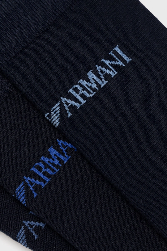 Шкарпетки Emporio Armani блакитний