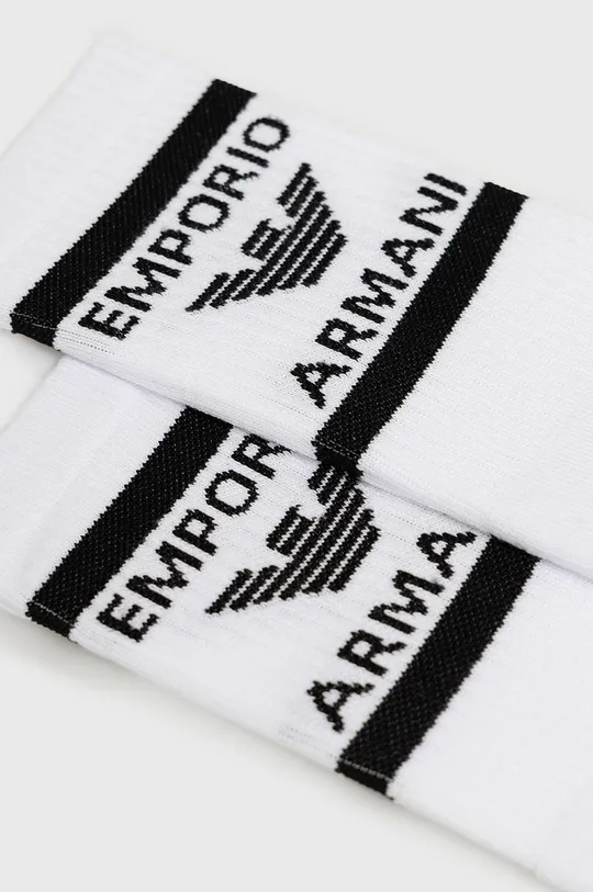 Ponožky Emporio Armani (2-pack) biela