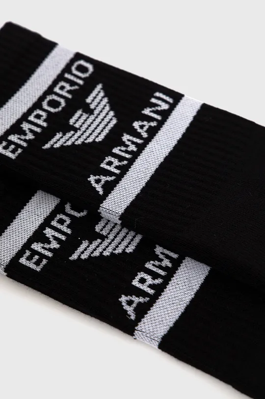 Ponožky Emporio Armani (2-pack) čierna