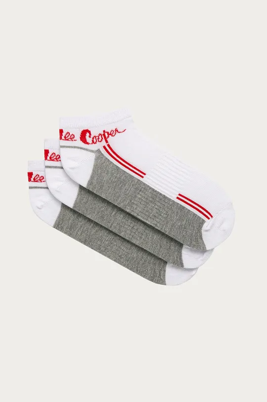 biały Lee Cooper - Skarpetki (3-PACK) Męski