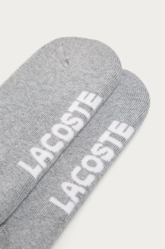 Lacoste - Ponožky sivá
