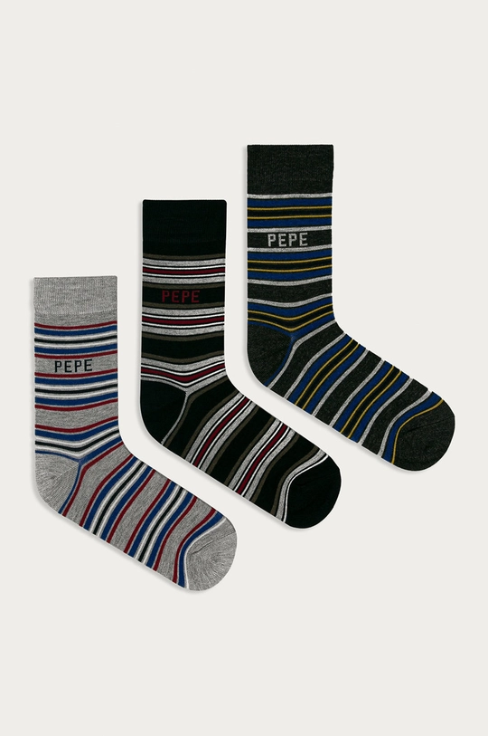 multicolor Pepe Jeans - Skarpetki Hadley (3-pack) Męski