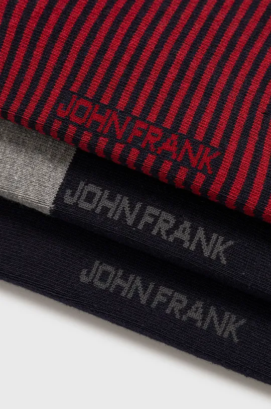 Ponožky John Frank (3-pack) viacfarebná