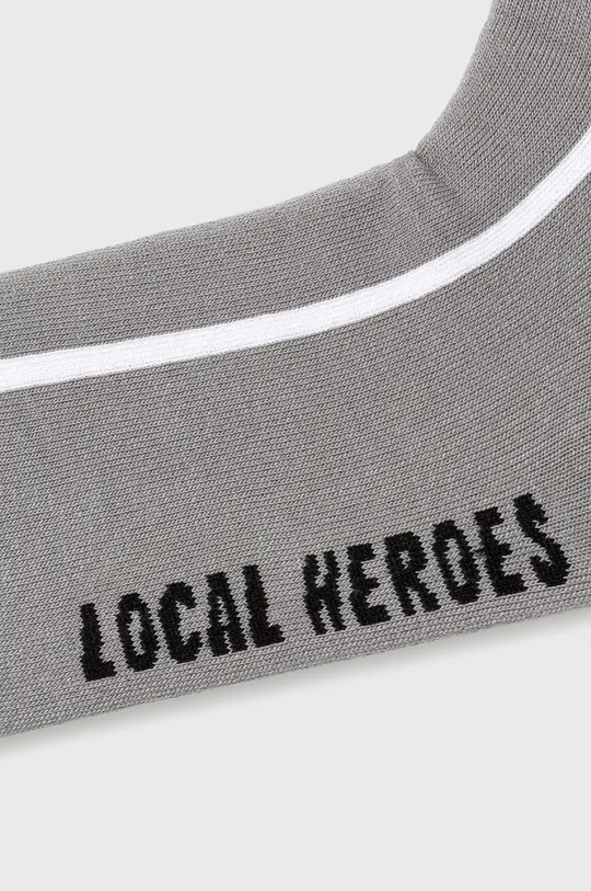 Ponožky Local Heroes sivá