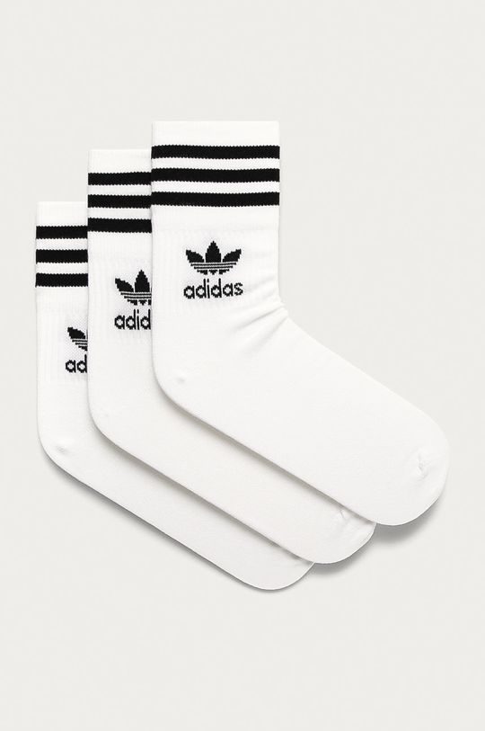 biela adidas Originals - Ponožky (3-pak) GD3575 Unisex