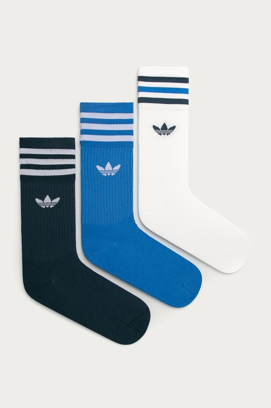 голубой adidas Originals - Носки (3-pack) Unisex