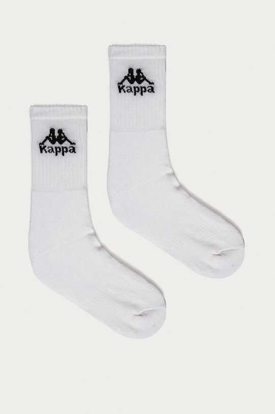 biela Kappa - Ponožky (6-pak) Unisex