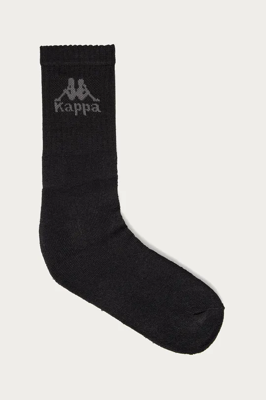 czarny Kappa - Skarpetki (6-pack) Unisex