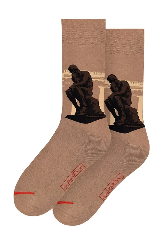 béžová Ponožky MuseARTa Unisex