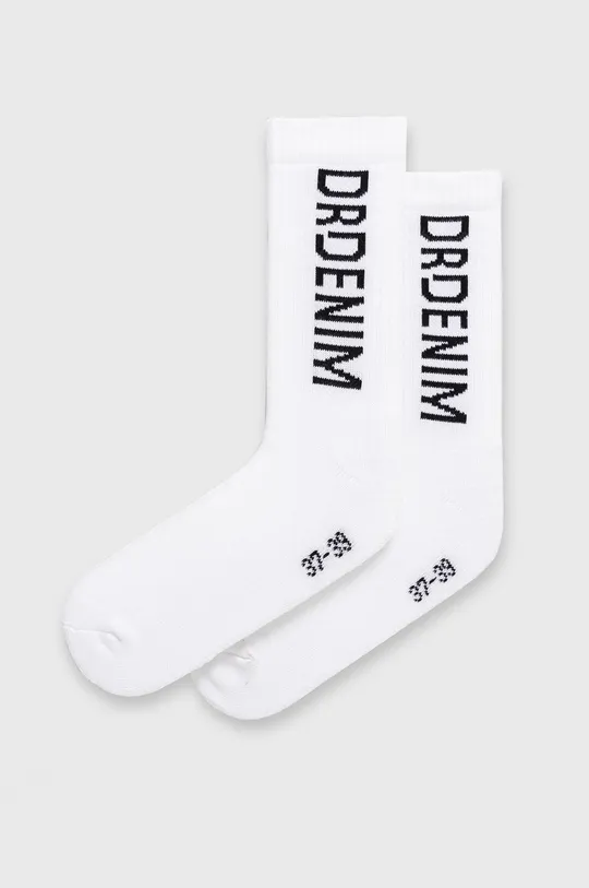 biela Ponožky Dr. Denim Unisex