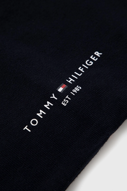 Šál komín Tommy Hilfiger tmavomodrá