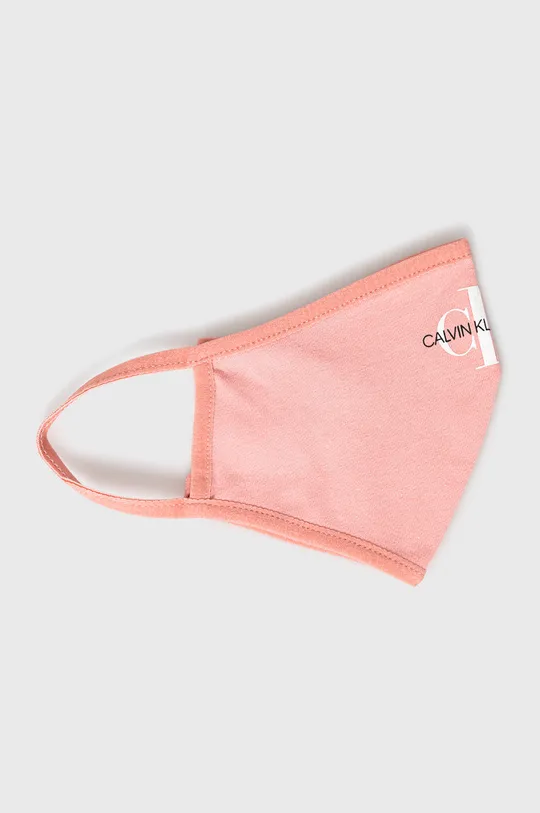 ροζ Calvin Klein Jeans - Επαναχρησιμοποιήσιμη προστατευτική μάσκα Unisex