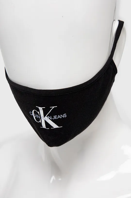 Calvin Klein Jeans - Zaštitna maska za višekratnu uporabu (3-pack)  Tekstilni materijal