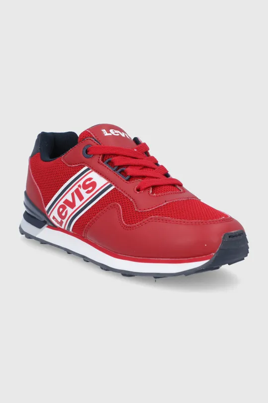 Detské topánky Levi's červená