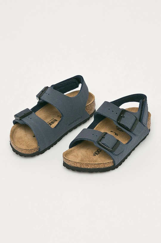 Birkenstock otroški sandali Milano mornarsko modra