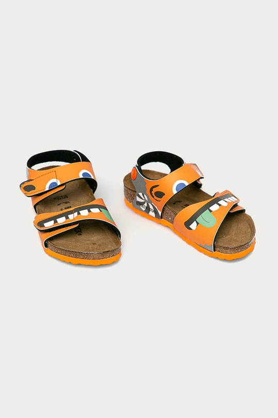 Birkenstock - Sandały dziecięce Palu Kids pomarańczowy