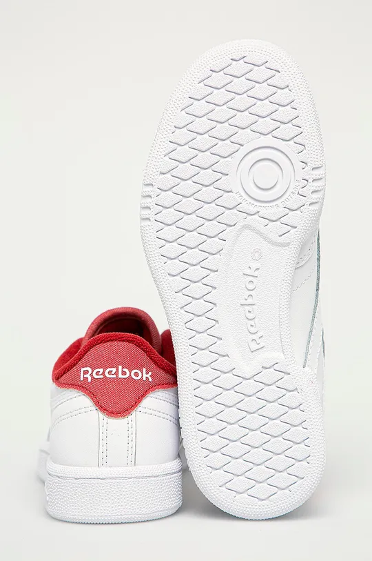 Reebok Classic - Παιδικά παπούτσια Club C 85  Πάνω μέρος: Συνθετικό ύφασμα, Φυσικό δέρμα Εσωτερικό: Υφαντικό υλικό Σόλα: Συνθετικό ύφασμα