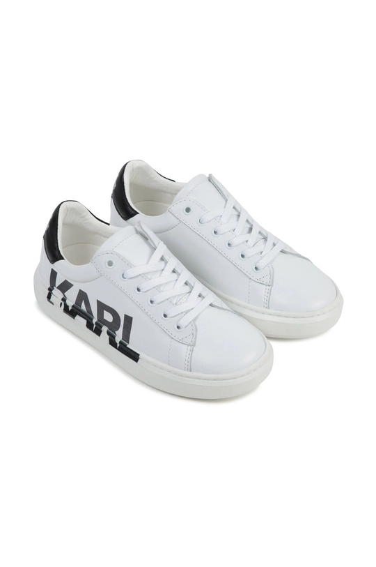 Karl Lagerfeld - Buty dziecięce Z29M31.30.35 biały