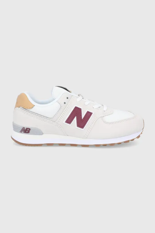 béžová Detské topánky New Balance GC574NE2 Chlapčenský