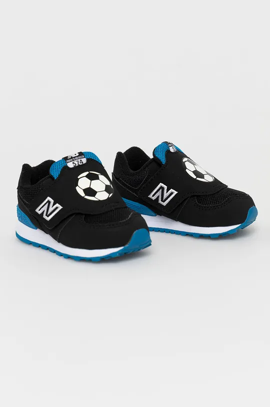 Detské topánky New Balance IV574FRA čierna