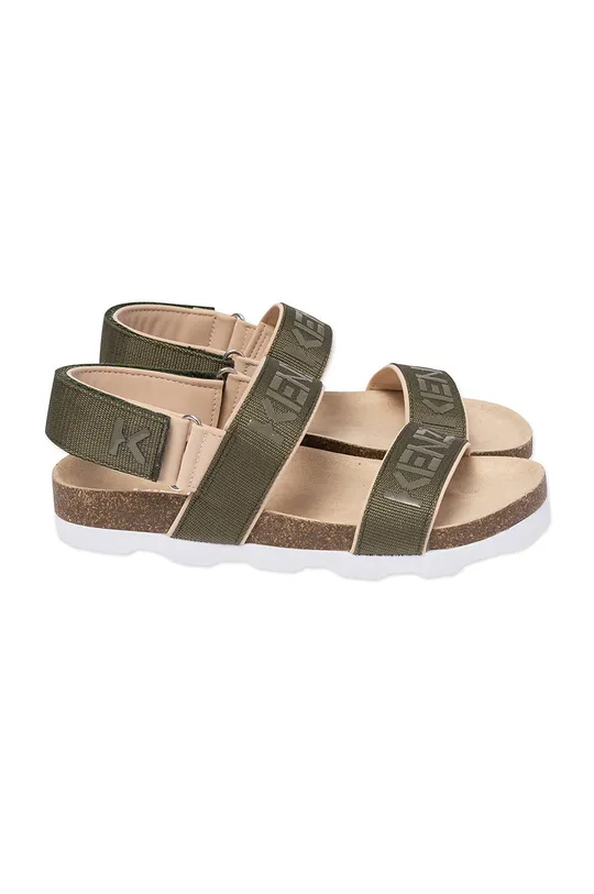 Dječje sandale Kenzo Kids zelena