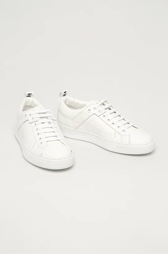 Hugo - Шкіряні черевики білий