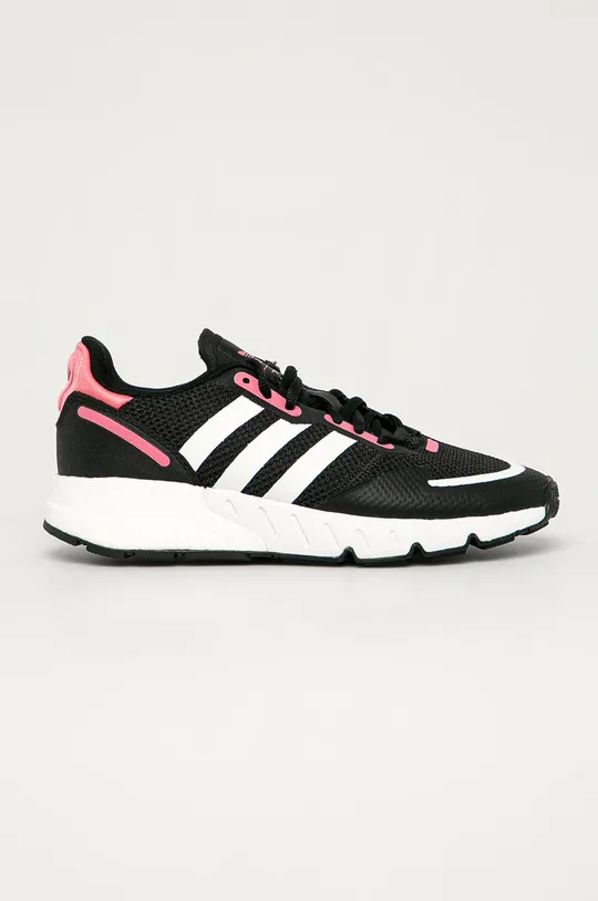 czarny adidas Originals - Buty ZX 1K Boost FX6872 Damski