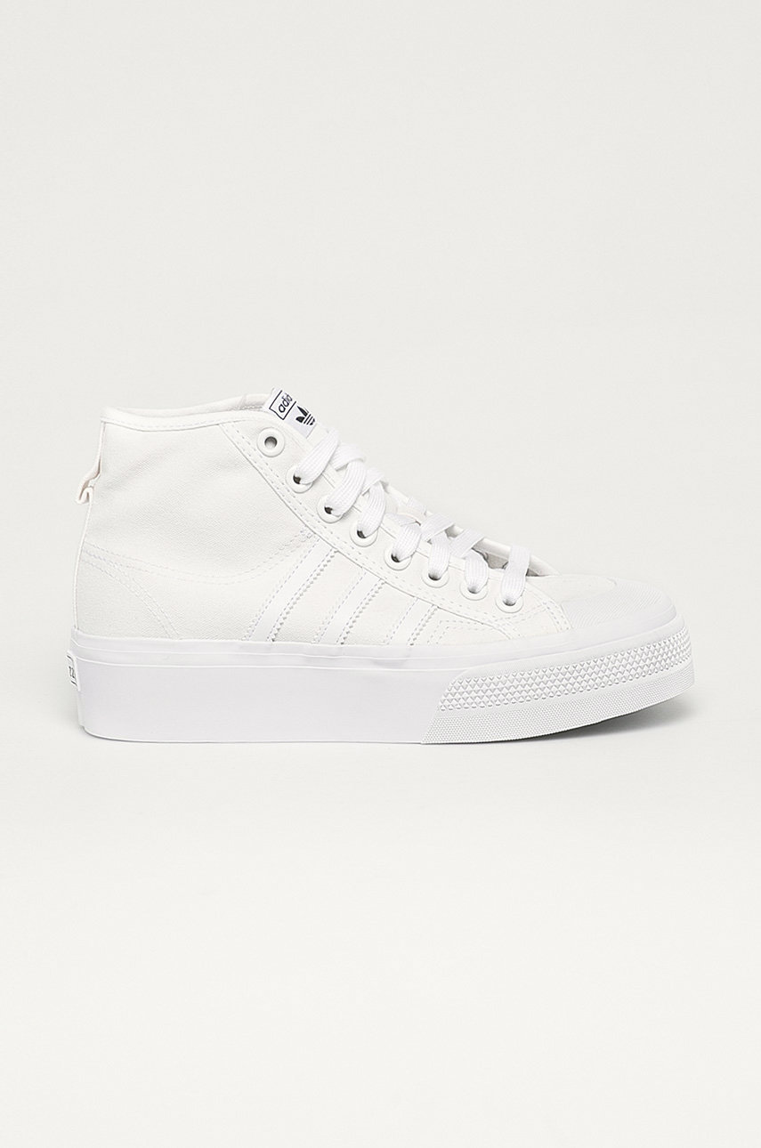 white adidas Originals trainers Women’s