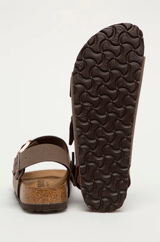 Birkenstock leather sandals Milano  Uppers: Natural leather Inside: Natural leather Outsole: Synthetic material