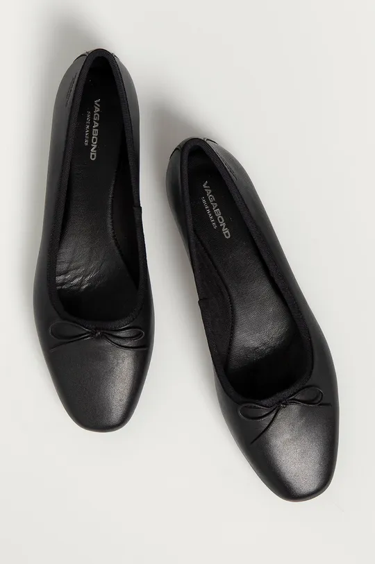 čierna Kožené balerínky Vagabond Shoemakers
