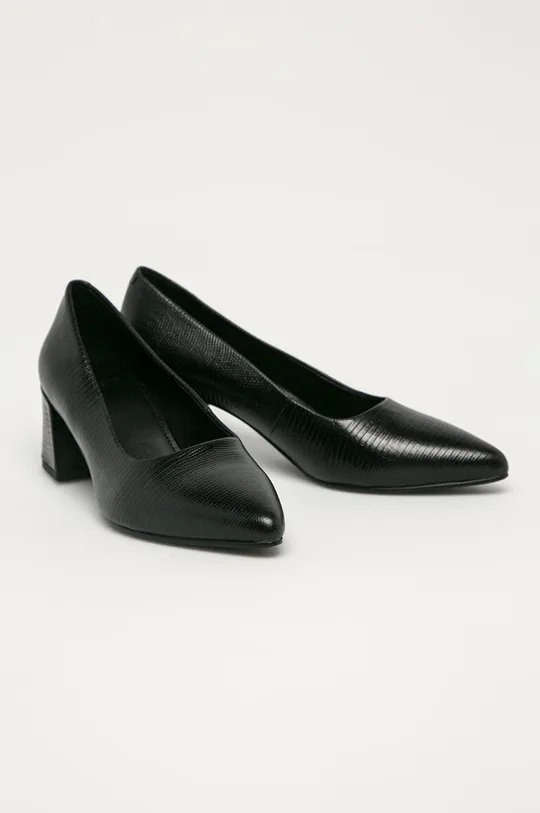 Vagabond Shoemakers - Bőr flip-flop Alva fekete