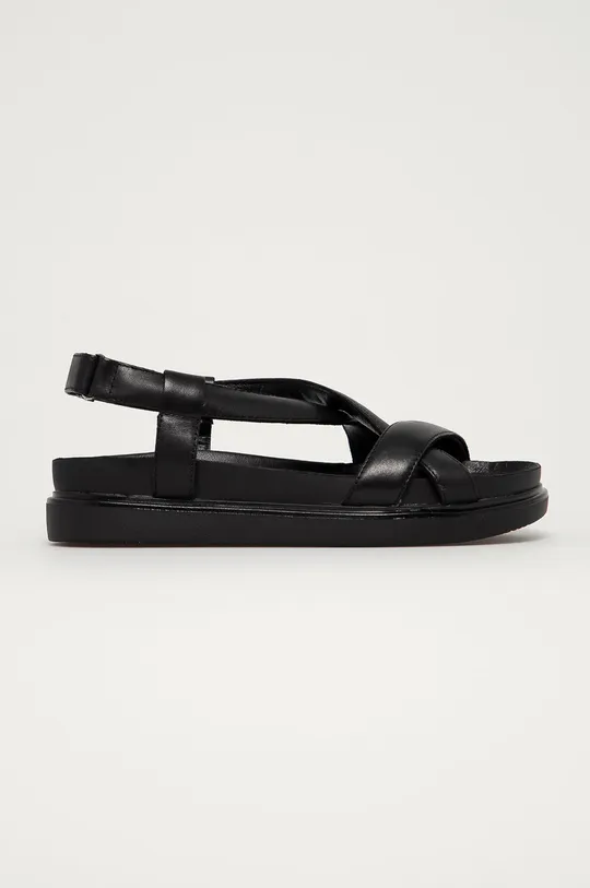 čierna Kožené sandále Vagabond Shoemakers Dámsky