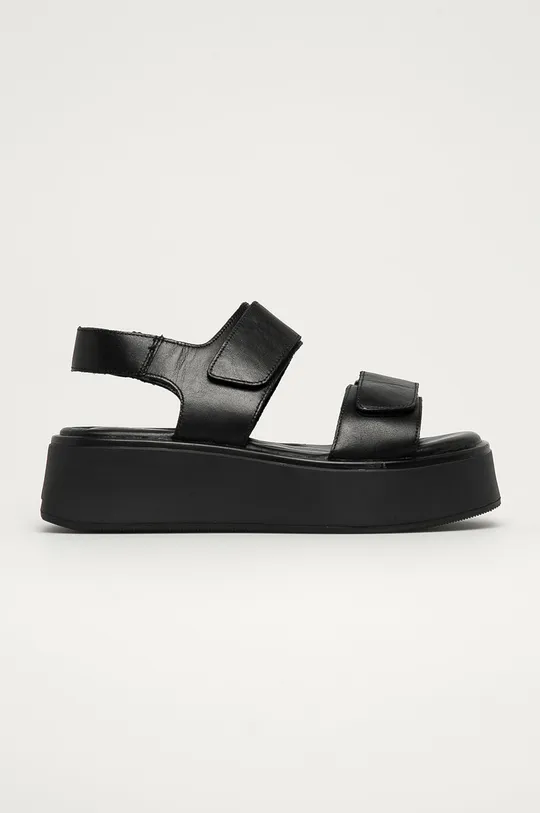 čierna Vagabond Shoemakers - Kožené sandále Courtney Dámsky