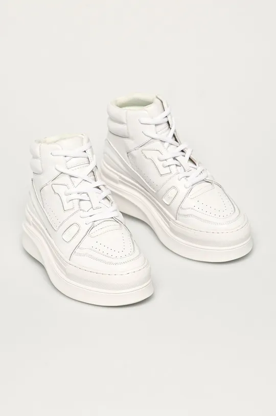 Miss Sixty - Кожаные ботинки белый