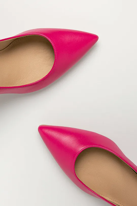 рожевий Guess - Шкіряні туфлі