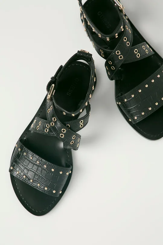 čierna Guess - Sandále