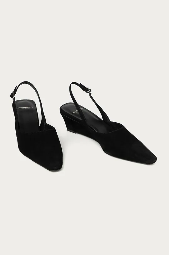 Vagabond Shoemakers - Замшевые туфли Erica чёрный