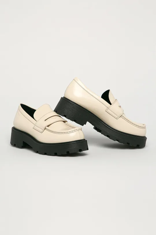 Vagabond Shoemakers Shoemakers - Δερμάτινα μοκασίνια Cosmo 2.0 μπεζ