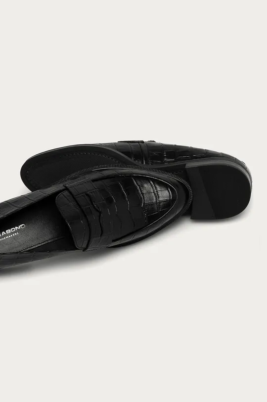 čierna Vagabond Shoemakers - Kožené mokasíny Frances
