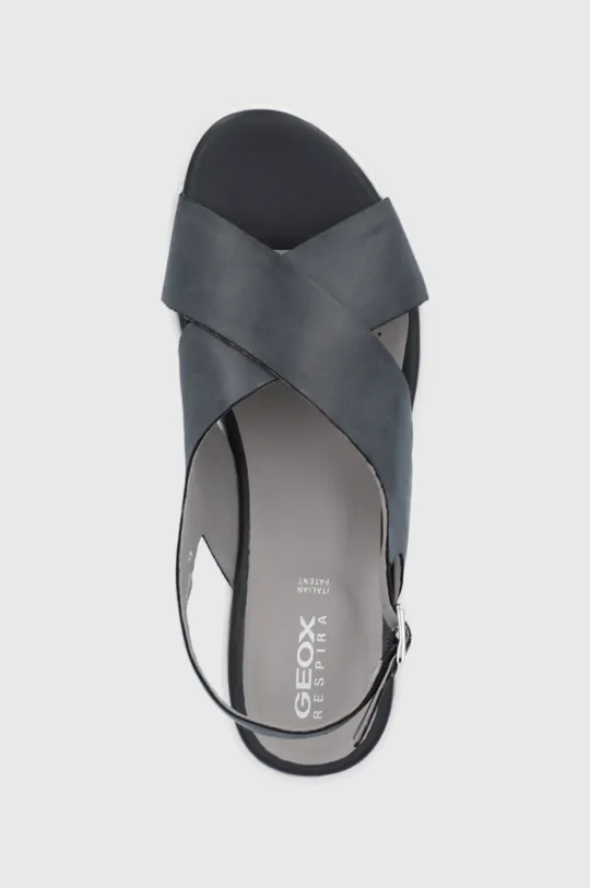 czarny Geox - Sandały skórzane