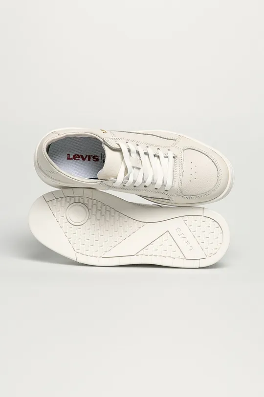 fehér Levi's - Bőr cipő