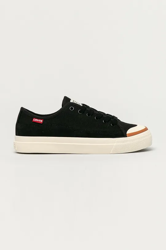 czarny Levi's Buty Square Low S Damski