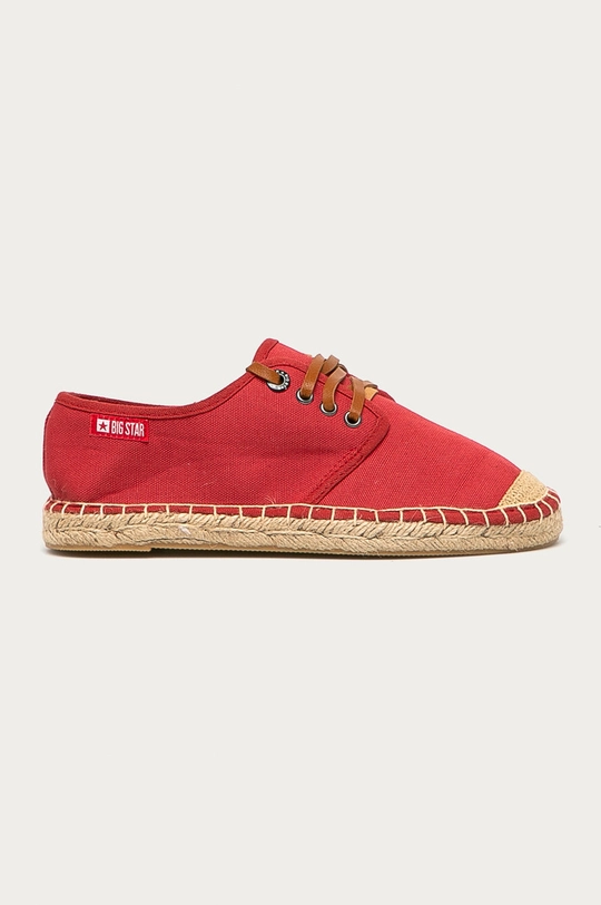 czerwony Big Star Espadryle Damski