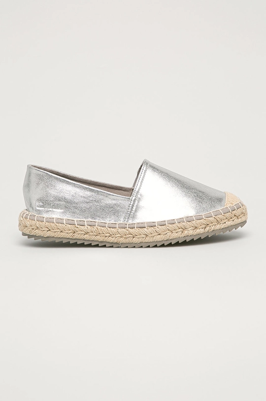 srebrny Big Star - Espadryle Damski