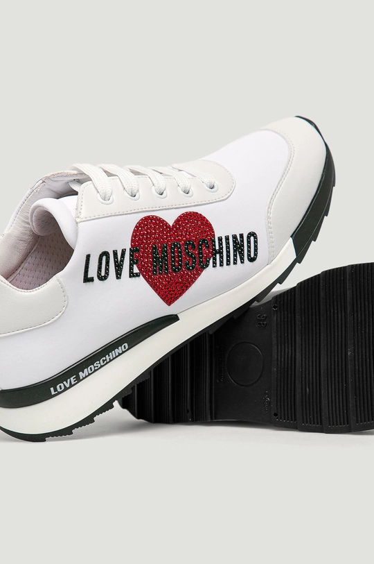 biały Love Moschino - Buty